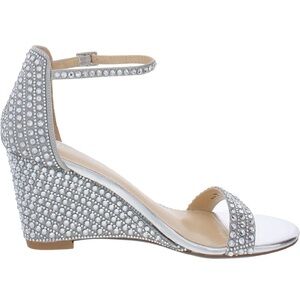 Betsey Johnson Rhinestone Wedge Heels | Size 9.5 Women’s | Never worn